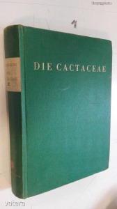 Curt Backegert: Die Cactaceae Handbuch der Kakteenkunde  Band IV. Cereiodeae (*99)