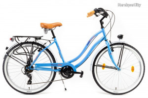 Csepel Cruiser Neo 7 seb. női kerékpár Kék