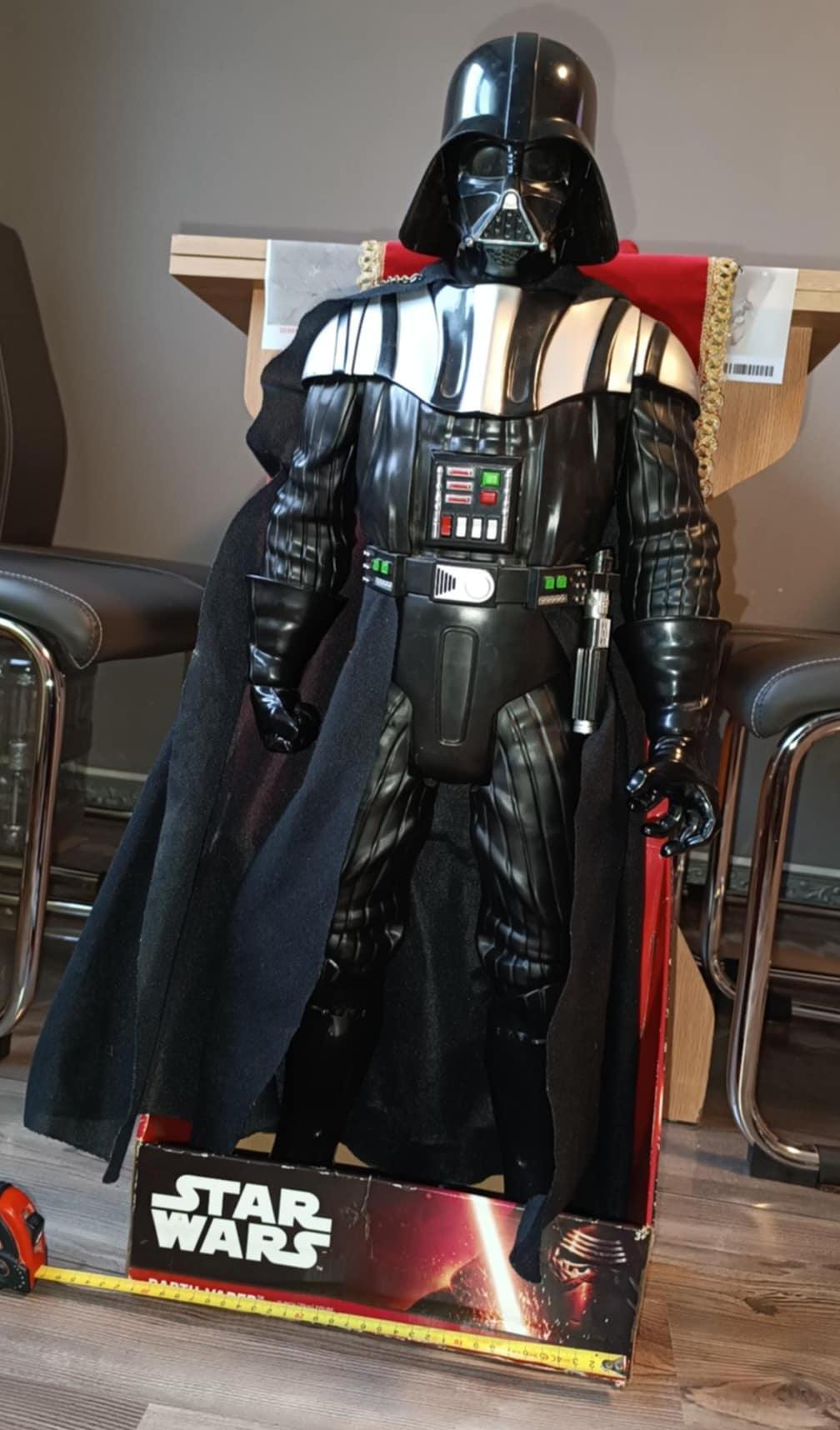 Ritka Star Wars ÓRIÁS Darth Vader figura 80 cm - 31inch Dobozz aljával eladó Jakks Pacific Eredeti