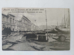 Messina 1908 december 28.-i földrengés után