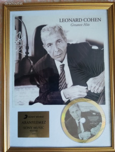 Leonard Cohen - Greatest Hits:  aranylemez 1 ft-ról!