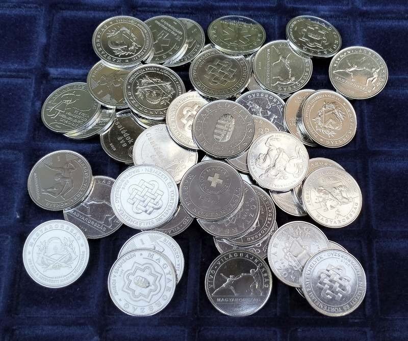 50db 50Ft Emlékérem 50 Forint Érem 2004 - 2026 (TELJES SOR , tehát mind a 16 fajta 50-es benne van!)