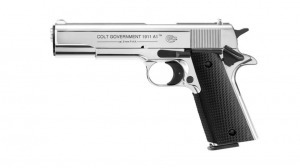 Colt Government 1911A1 Polirozott króm 9mm PAK gázpisztoly