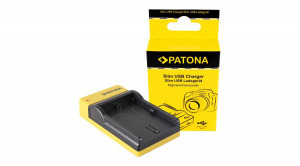 PATONA Canon LP-E6 EOS 5D 60D 60Da 6D 7D 70D LP-E6 Mark II Slim Micro USB töltő - Patona