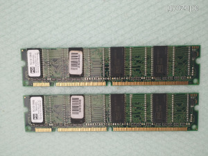 256 Mb (2x128 Mb) PQI  PC133 SD-RAM kit.