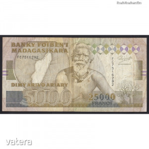 Madagaszkár, 25000 francs 1993 F