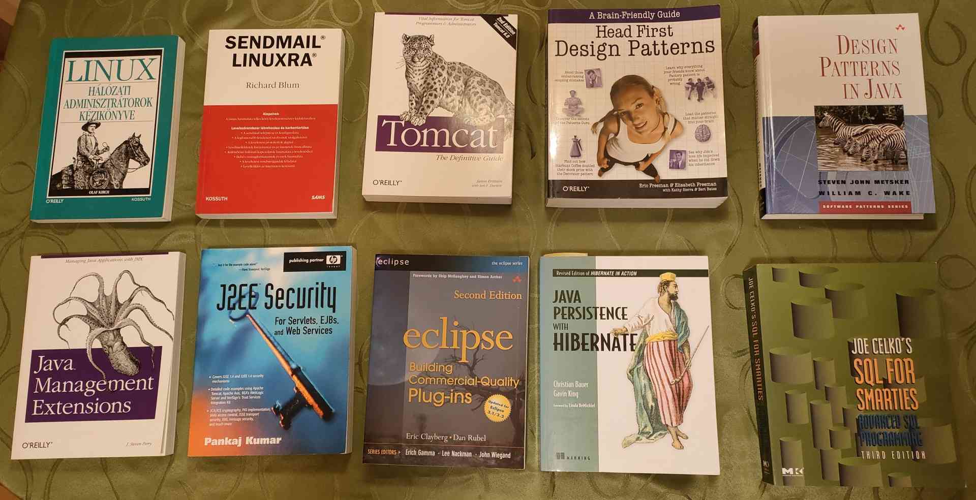 Informatika, Java, JavaScript, adatbázis/database, Linux