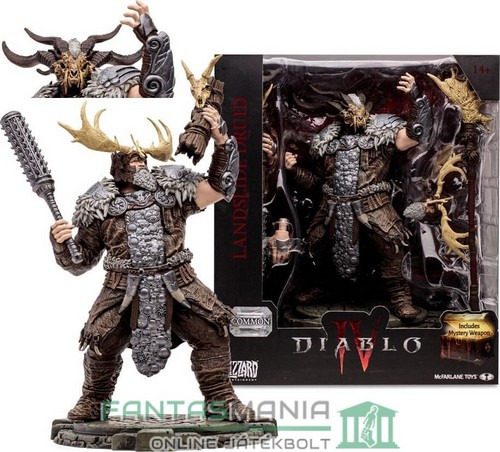 Bizak McFarlane Diablo IV Collection - Figura Druida In Scala 1:15, 15 Cm, Con Accessori E Arma Segreta, Edizione Limitata Per Collezionisti - 3