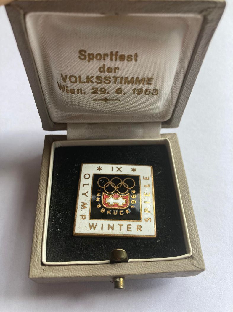 50-ÖS SILBER-GEDENKMÜNZE 1964 - IX. Olymp. Winterspiele in Innsbruck 50-ÖS SILBER-GEDENKMÜNZE 1964 - IX. Olymp. Winterspiele in Innsbruck