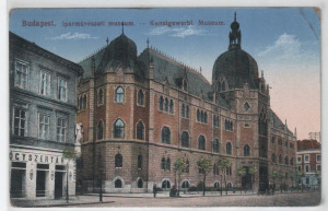 Budapest - Iparművészeti Múzeum, 1917 (T)