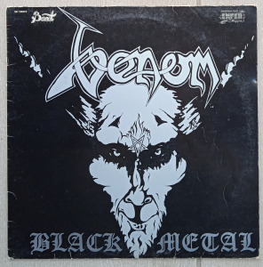 Venom - Black Metal LP Francia Nyomás