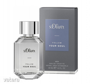 s.Oliver - FOLLOW YOUR SOUL EdT 30 ml (eredeti férfi parfüm)
