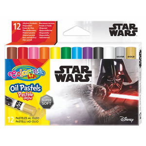 Colorino Disney Star Wars olajpasztell készlet - 12 darabos