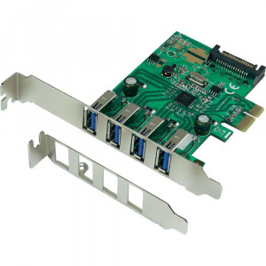 4 portos 3.0 PCI Express kártya VLI chipszettel, Renkfoce