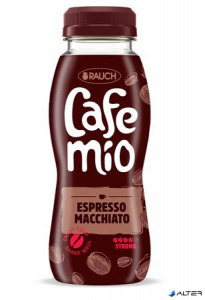 Kávés tejital, 0,25l, RAUCH Cafemio Espresso Macchiato, strong