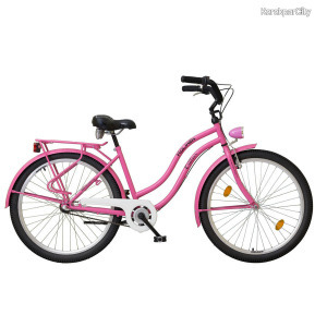 Koliken Cruiser agyváltós női kerékpár rózsaszín