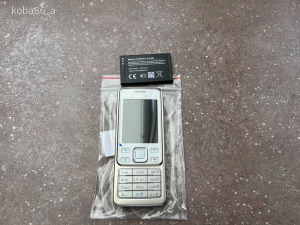 Nokia 6300 Kártyafüggetlen Vadonatúj Prototype Gyűjteményi Darab White Silver