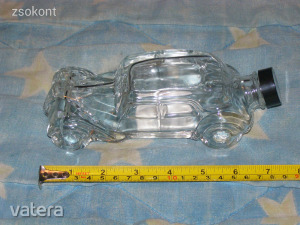 Üveg formájú palack old mobil autó 0,2 l Csepelen lehet személyesen átvenni !!!
