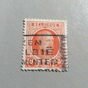 Pecsételt bélyeg Belgium. * 1923.