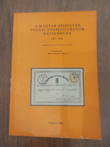A Magyar Díjjegyes postai nyomtatványok katalógusa (1983-as) szép állapotban