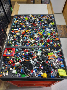 LEGO ömlesztett vegyes csomag figura elemek 4,3 kg #3006
