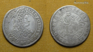 I. Lipót 1696 CH 15 krajcár Pozsony