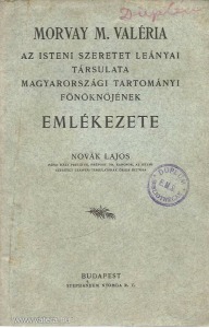 Novák Lajos: Morvay M. Valéria emlékezete (1935.)