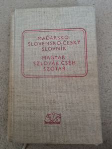 Magyar-Szlovák-Cseh szótár