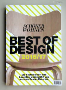 Schöner Wohnen Best of Design 2016/17 (design bútorok)