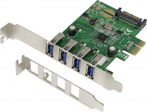 4 portos 3.0 PCI Express kártya VLI chipszettel, Renkfoce