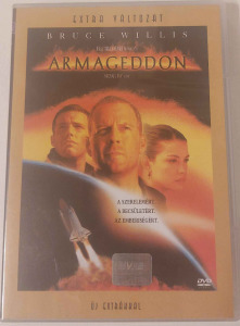 ARMAGEDDON 2xDVD (R.: Jerry Bruckheimer, Fsz.: Bruce Willis) Extra változat, 2 lemezes