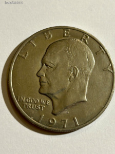 USA ezüst 1 dollár 1971