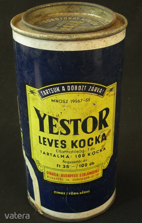 Yestor leveskocka doboz