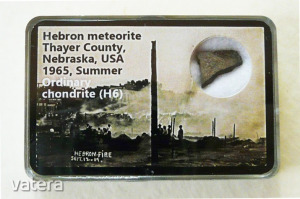 METEORIT Hebron > Világ ritka meteoritjai > DÍSZDOBOZOS gyűjtemény > EXTRA RITKA !!!