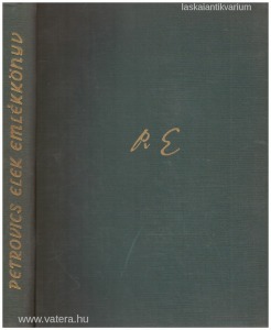 Petrovics Elek emlékkönyv (1934.) Számozott!