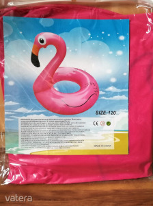 Új bontatlan flamingó úszógumi 120 cm