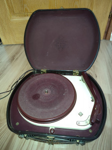 Telefunken antik lemezjátszó gramofon