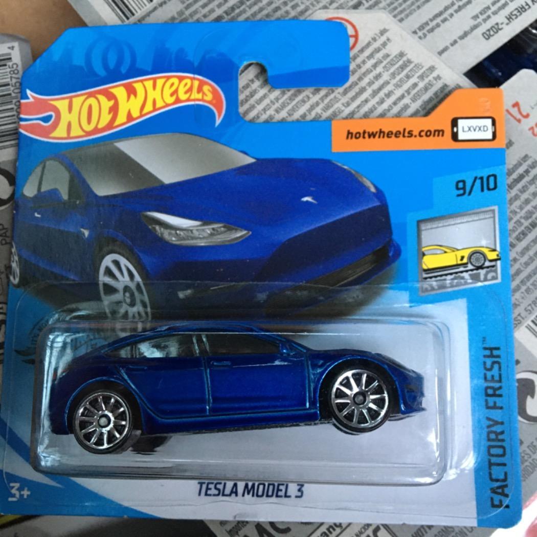 Tesla Model 3 Hot Wheels Vaterahu