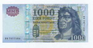 2015 1000 forint DD aUNC