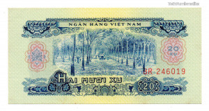 Dél-Vietnám 20 Xu Bankjegy 1966 P38a