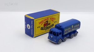 Matchbox Moko, Regular Wheels.Foden Sugar Container+Eredeti doboz.Ritka szürke kerék. Ritkaság !!!!!