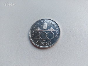 1992 ezüst 200 forint MNB.