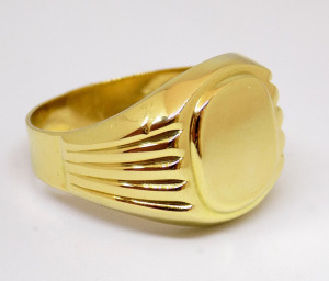 Arany pecsétgyűrű (ZAL-Au 106791)