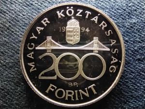 Deák Ferenc .500 ezüst 200 Forint 1994 BP PP (id69429)