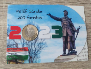 PETŐFI SÁNDOR 200 FORINTOS  - 2023 - BLISZTER - CSAK 500 DB!