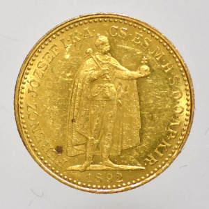 1892 Ferenc József arany 20 korona     ( PAP208 )
