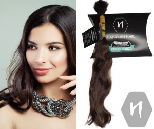 Vágott emberi haj (feldolgozatlan) magyar póthaj 35-40 cm 34 gramm