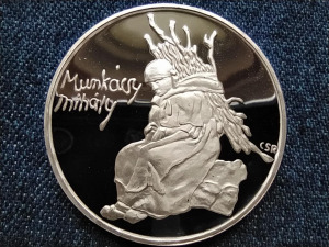 Munkácsy Mihály .640 ezüst 200 Forint 1976 BP PP (id62656)