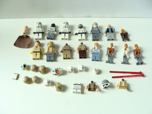 Lego Star Wars hiányos figurák és kiegészítők, sisakok, Droidok