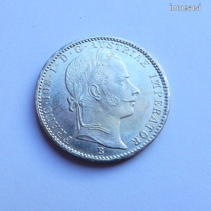 Ferenc J zsef 1 4 Florin 1859 B UNC Verdef ny Ilyen llapotban Ritka ferenc-j-zsef-1-4-florin-1859-b-unc-verdef-ny-ilyen-llapotban-ritka